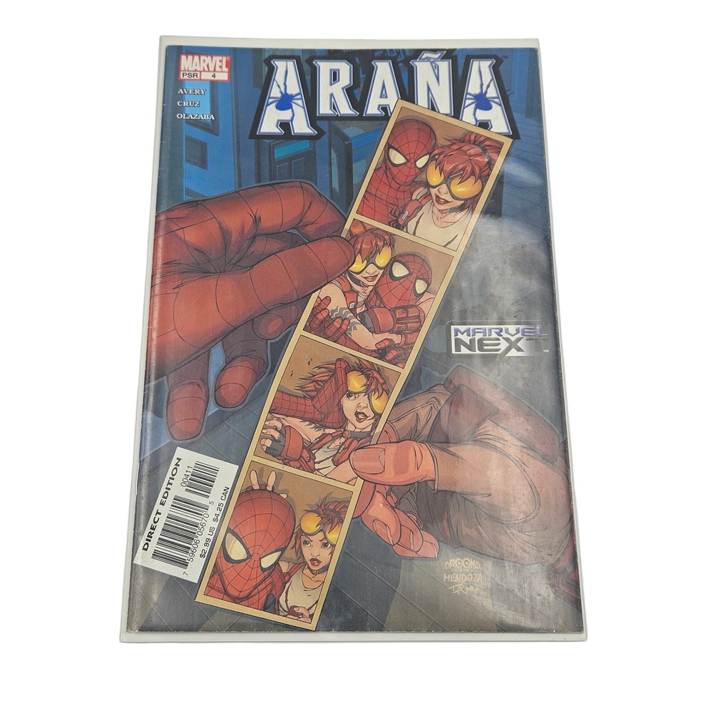 Marvel Arana #4 Comic Book Spider-Man Photo Booth‎ Direct Edition Collectible